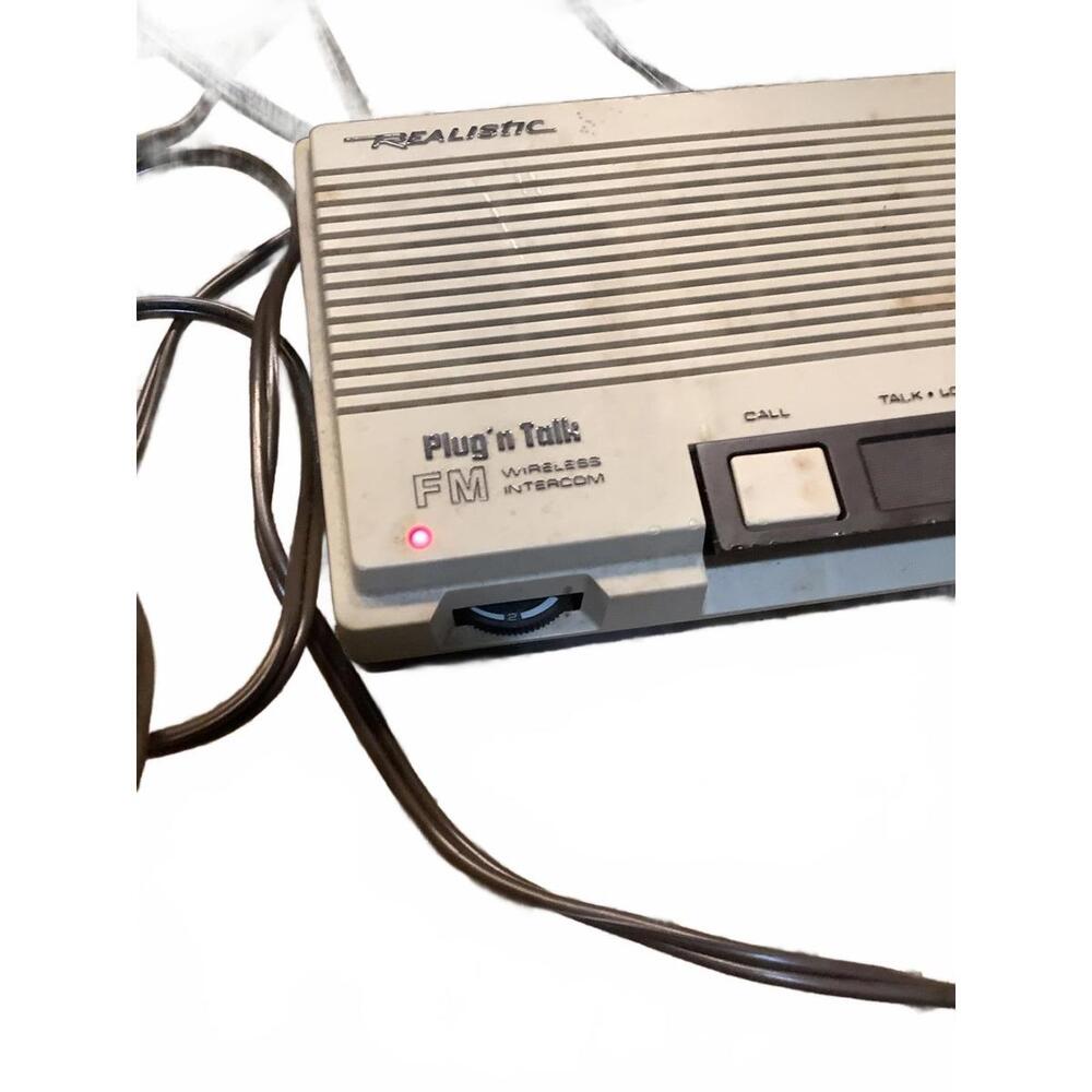Realistic Plug'n Talk FM Wireless Intercom System